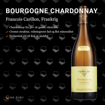 2021 Bourgogne Blanc, Francois Carillon, Bourgogne, Frankrig